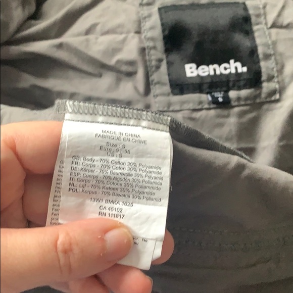 Men’s BENCH grey jacket - Picture 4 of 10